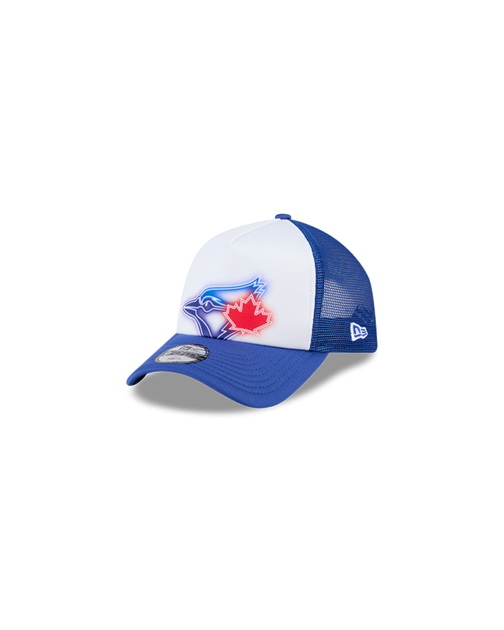 Youth Toronto Blue Jays Painted A-Frame 9FORTY Trucker Adjustable Hat