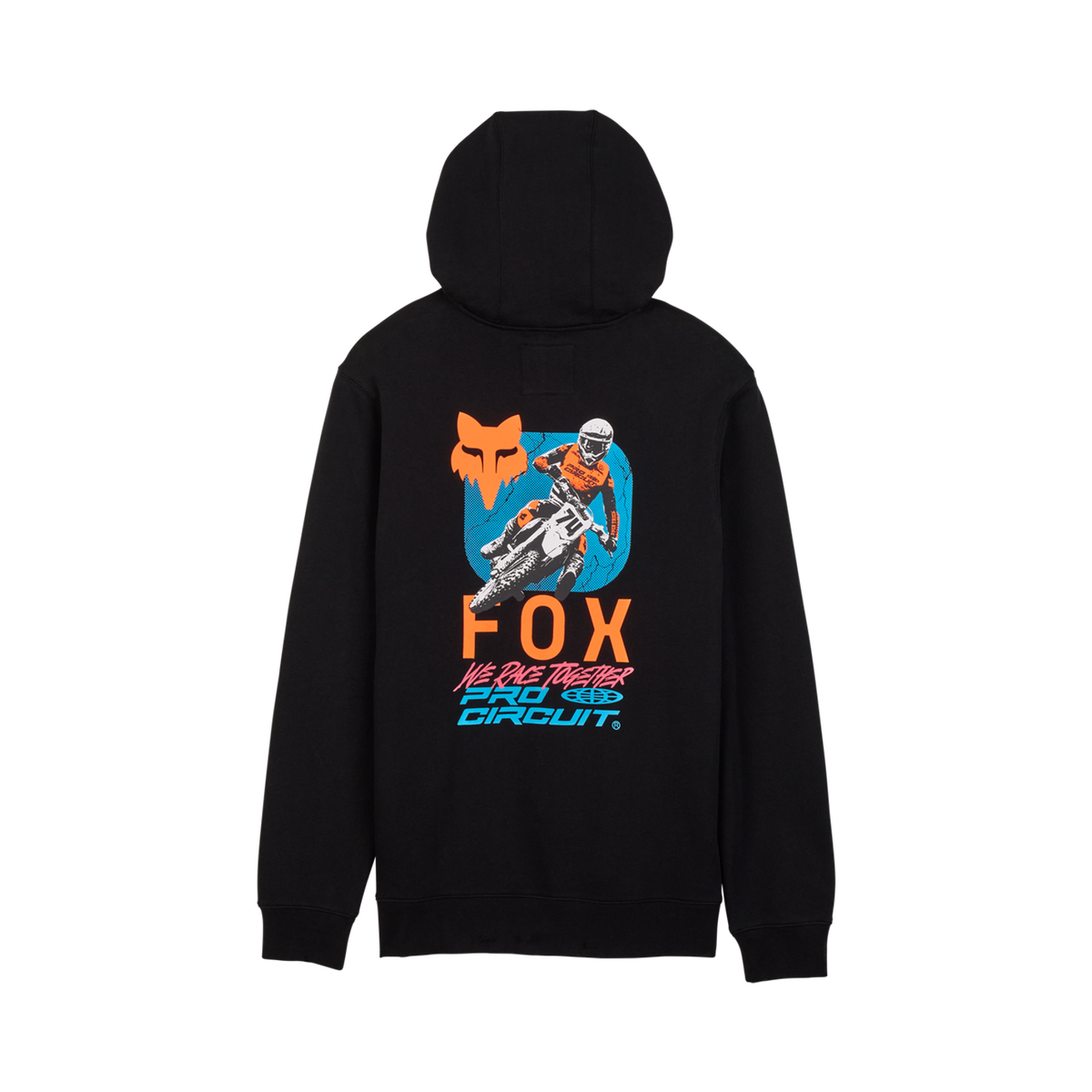 Fox x Pro Circuit Pullover Hoodie back