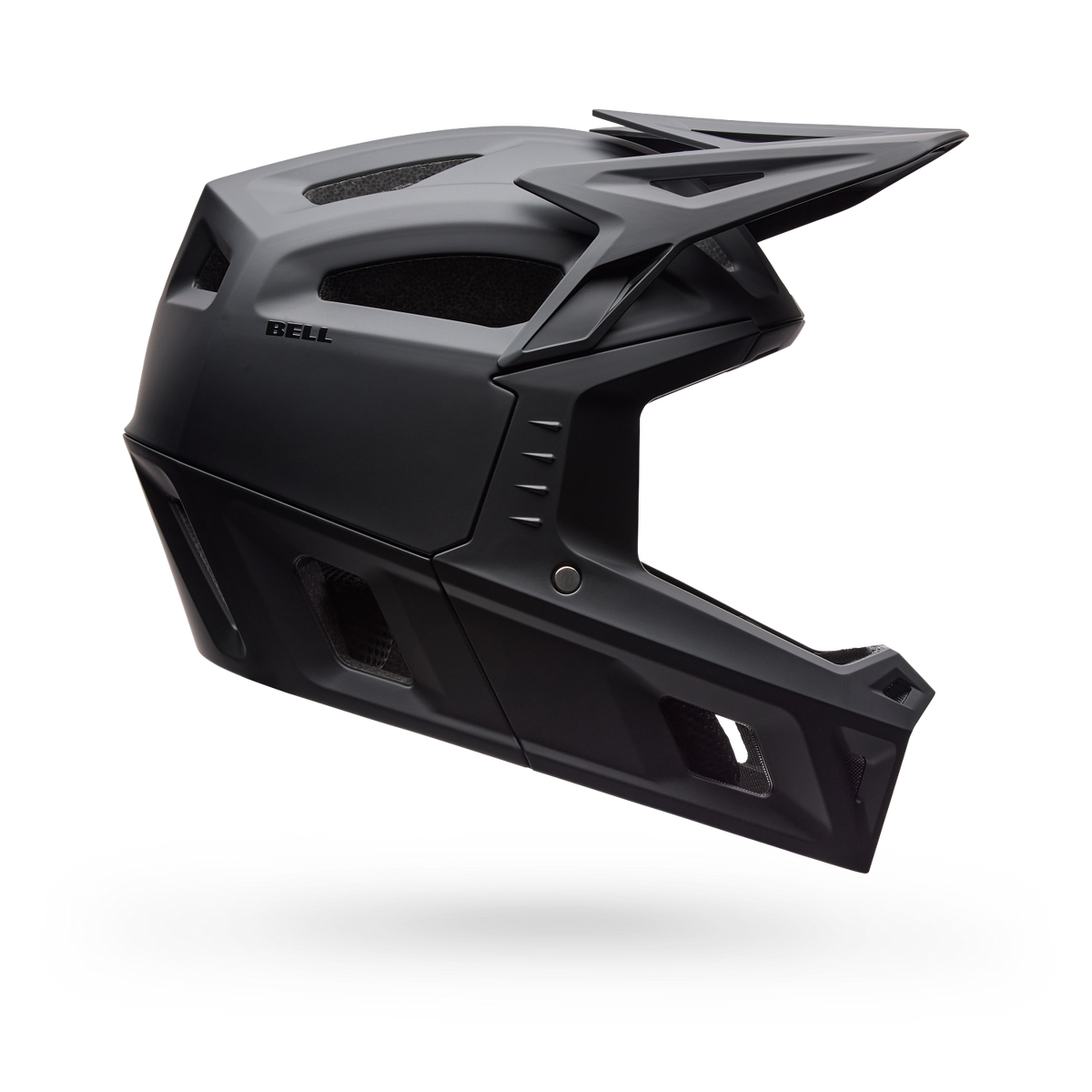 Bell Full Air Mips Helmet - Black, side view