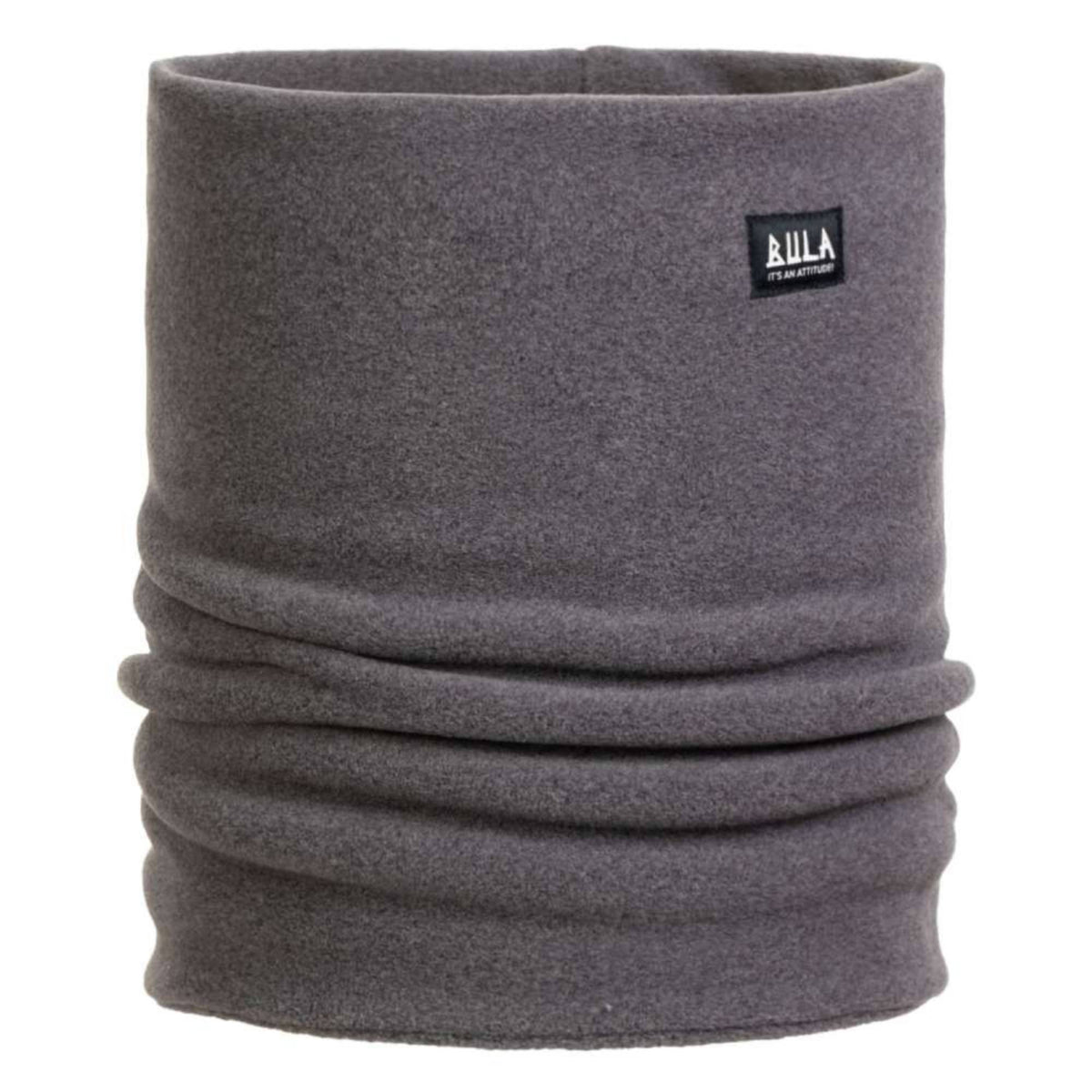 Bula Power Fleece Gaiter - HEATHER GREY, front
