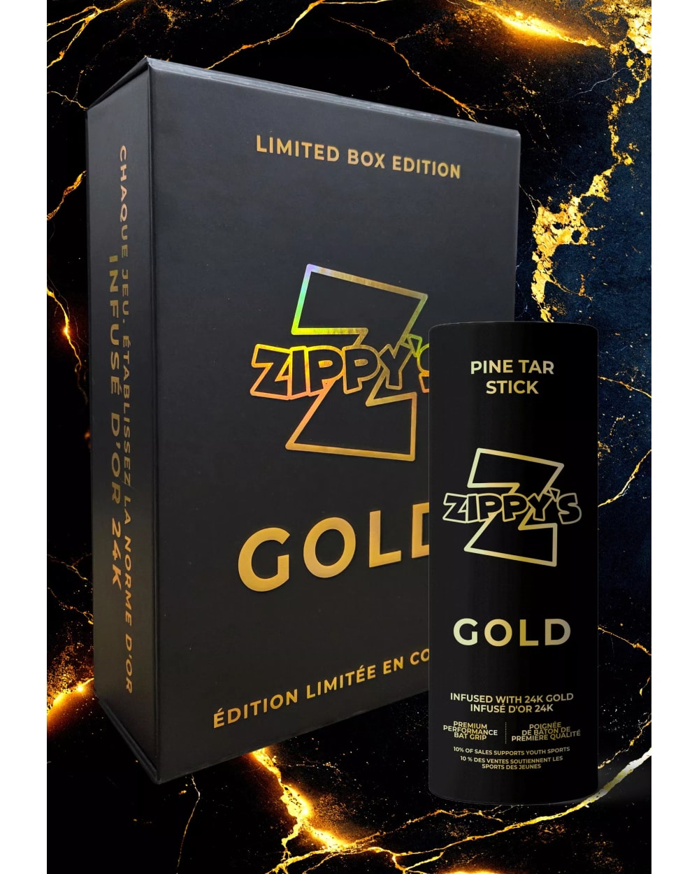 Zippy's Limited Box Edition Baseball Tack