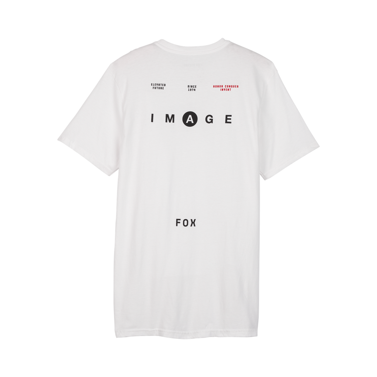 Fox Image Premium Tee Optic White back