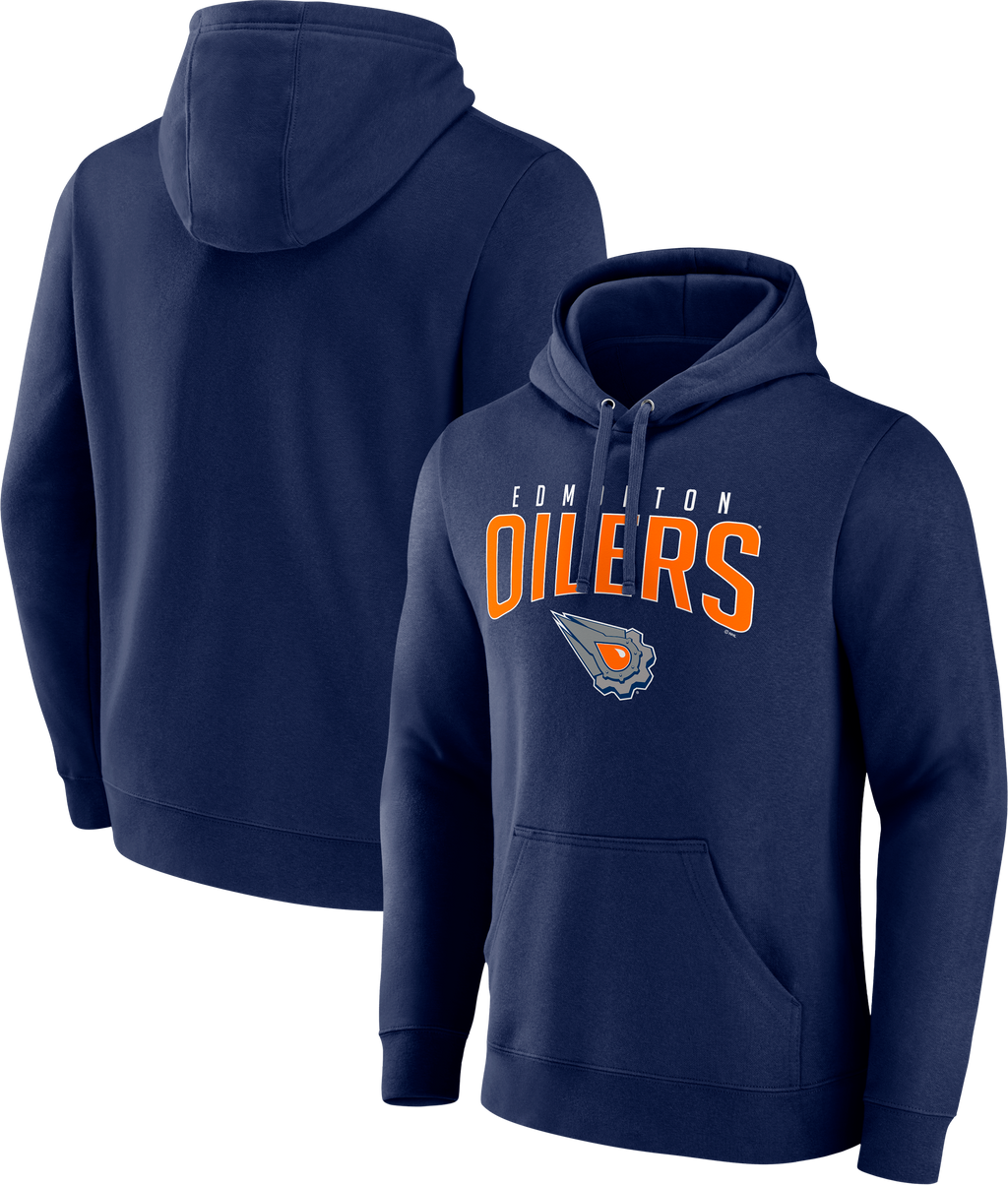 Authentic Cotton Fleece Edmonton Oilers Hoodie