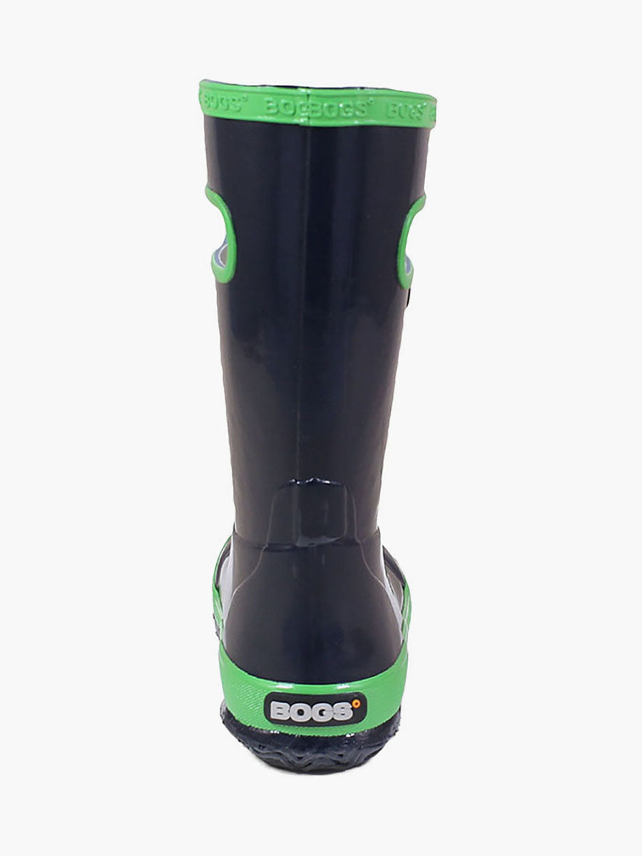 Kids Rainboot - Navy/Green
