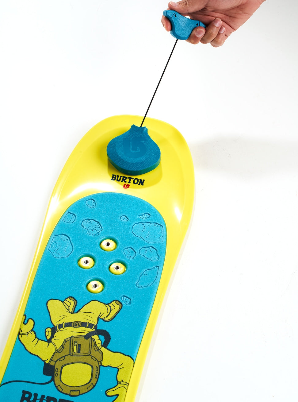 toddler snowboarding gear series: @burtonsnowboard riglet board reel I