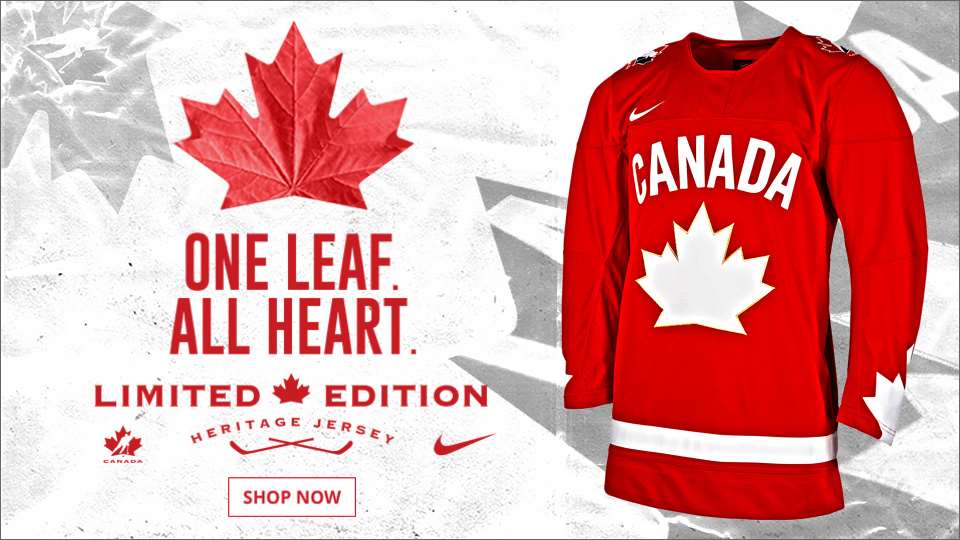 Nike White Hockey Canada One Leaf Custom Replica Jersey