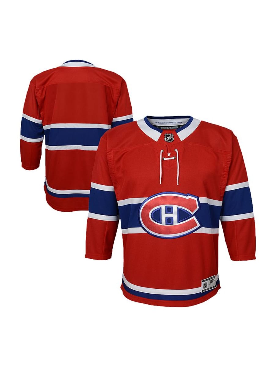  Montreal Canadiens Blank Red Home Youth Premier Team