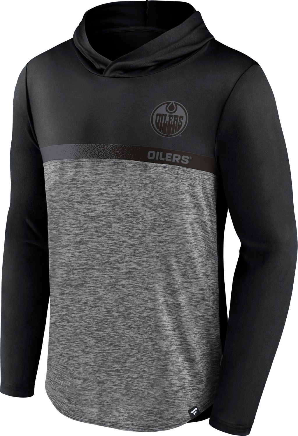 Iconic Defender Light Weight Men's Hoodie- Edmonton Oilers