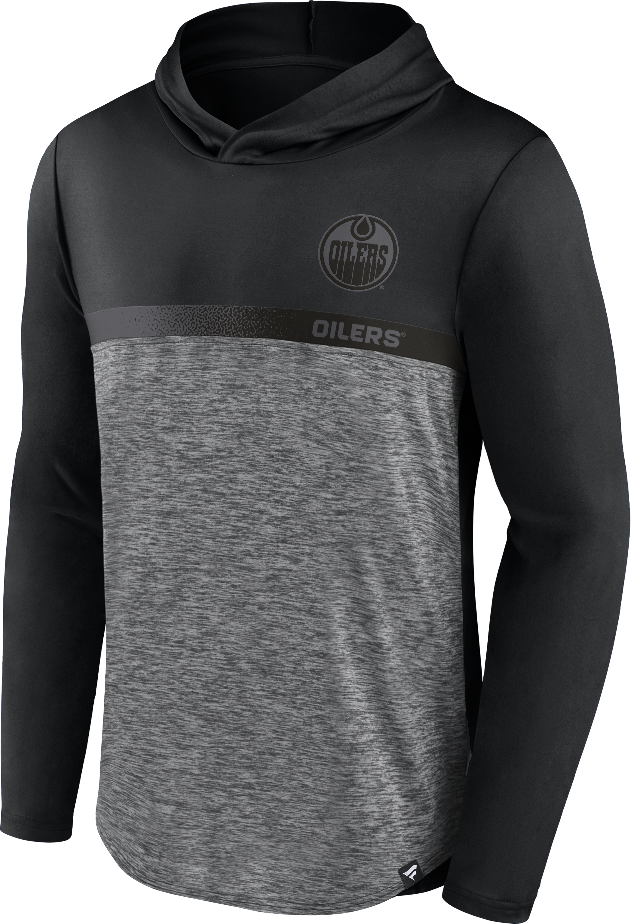 Iconic Defender Light Weight Men's Hoodie- Edmonton Oilers