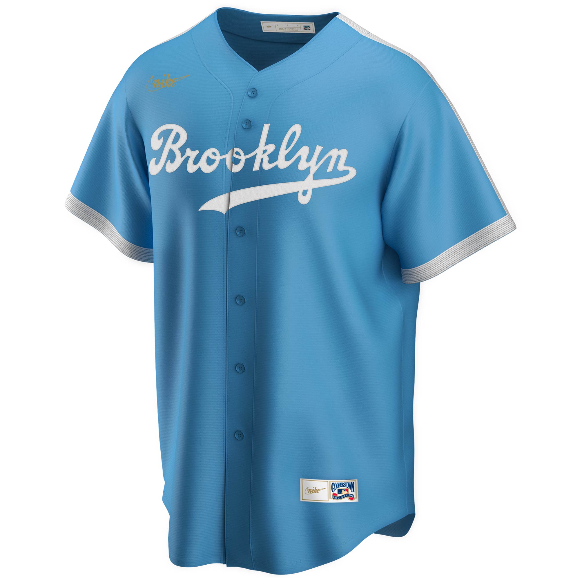 FANATICS MAJESTIC COOPERSTOWN COLLECTION JERSEY BROOKLYN DODGERS BLUE / XL