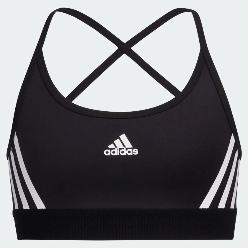 WOMEN'S ADIDAS Adidas ALL ME 3S - Sports Bra - Women's - globlu/white -  Private Sport Shop