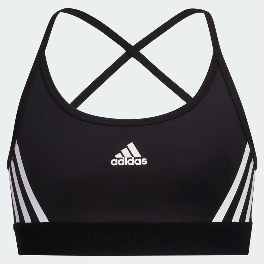 Adidas sport bra black online