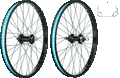 49North 20” BMX Rear Wheel (Freewheel/Nutted)