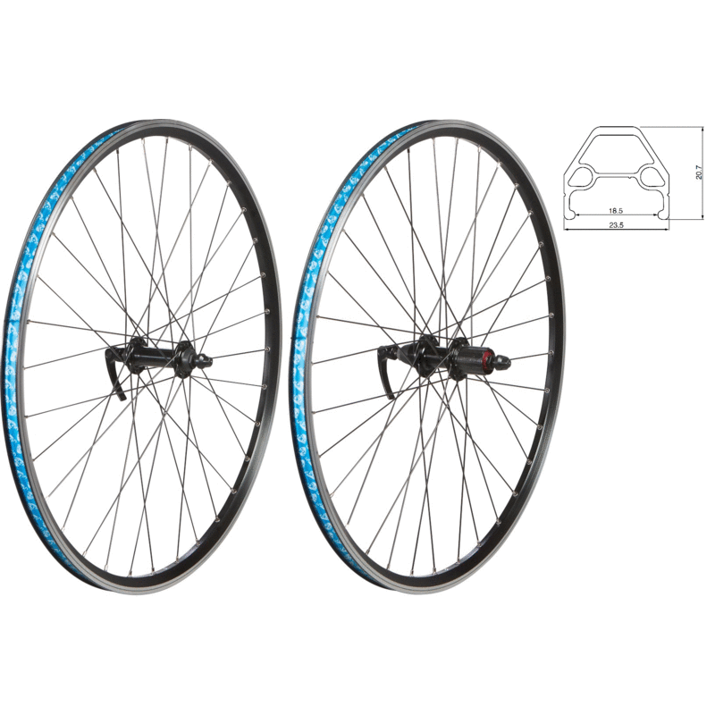 49North 27.5” Disc Front Wheel (6-Bolt/TA)