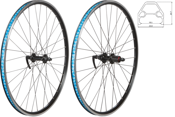 49North 6” Disc Rear Wheel (CL & 6-Bolt/QR)