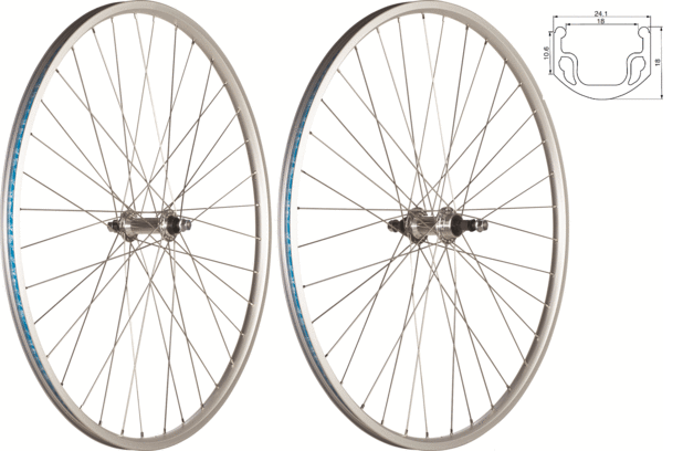 49North Road Wheel 700c Freewheel/Nutted Rear