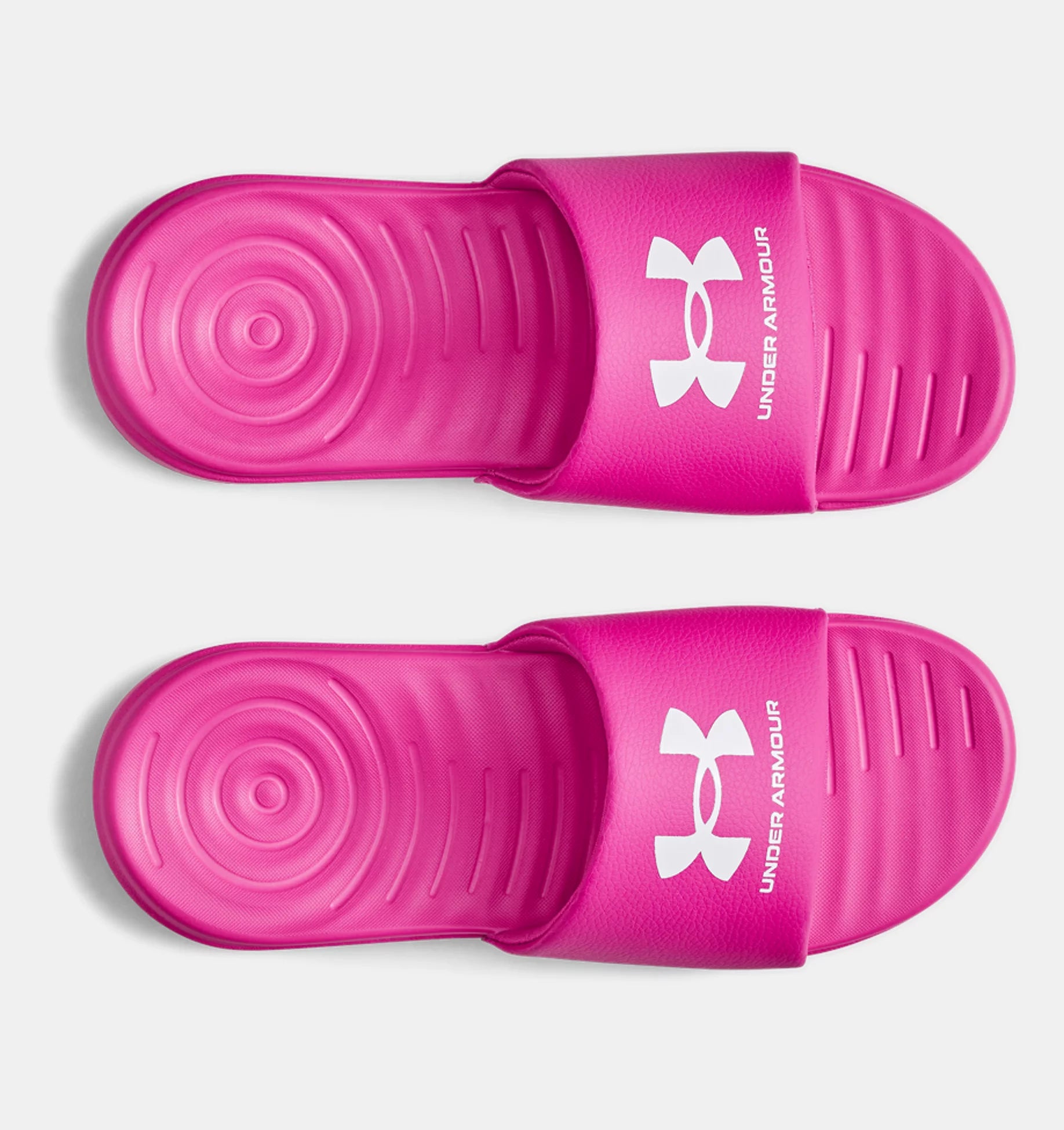 Girls under armour slides best sale