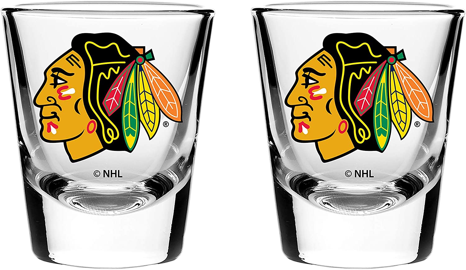 TSV Two-Pack 2oz Round Shot Glass