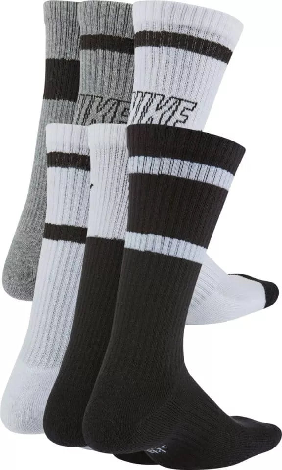 Nike Youth Everyday Cushioned Crew Socks 6 Pack – Ernie's Sports