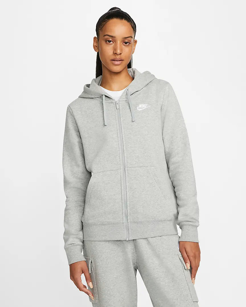 Nike Clothes Nike Grey Womens Zip Up Hoodie Women's Sportswear
