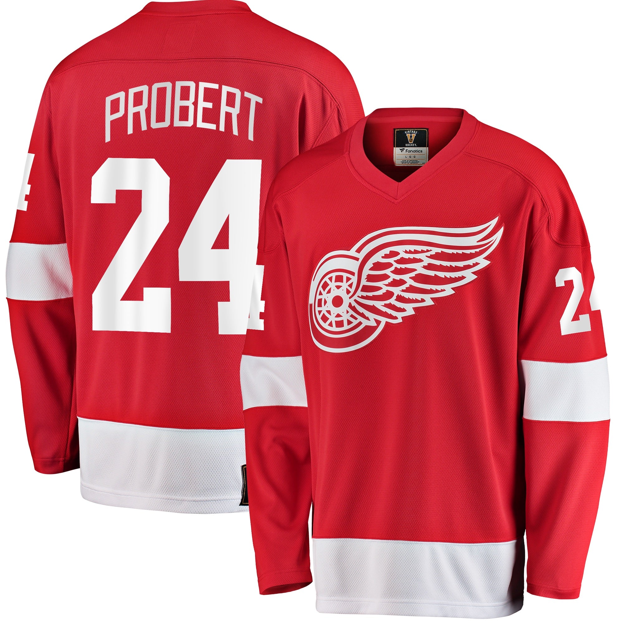 Detroit Red Wings Heritage Jersey - Probert