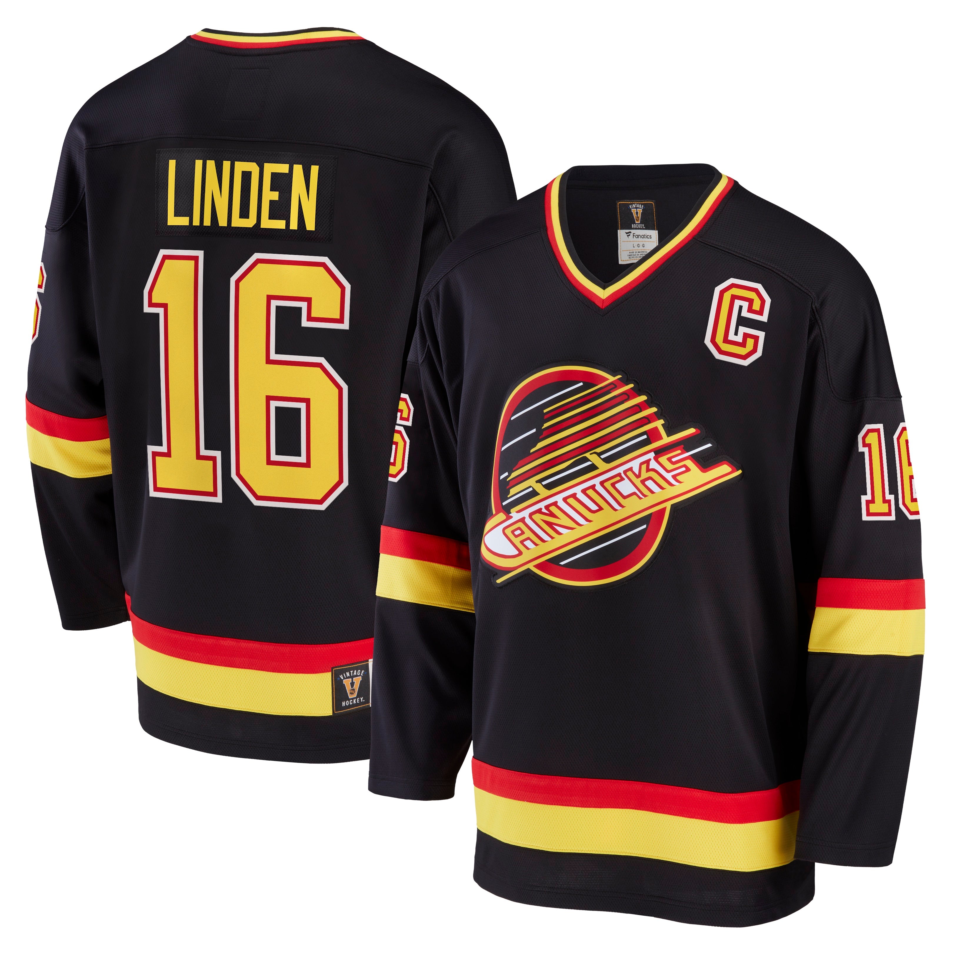 Fanatics Vancouver Canucks Heritage Jersey - Linden