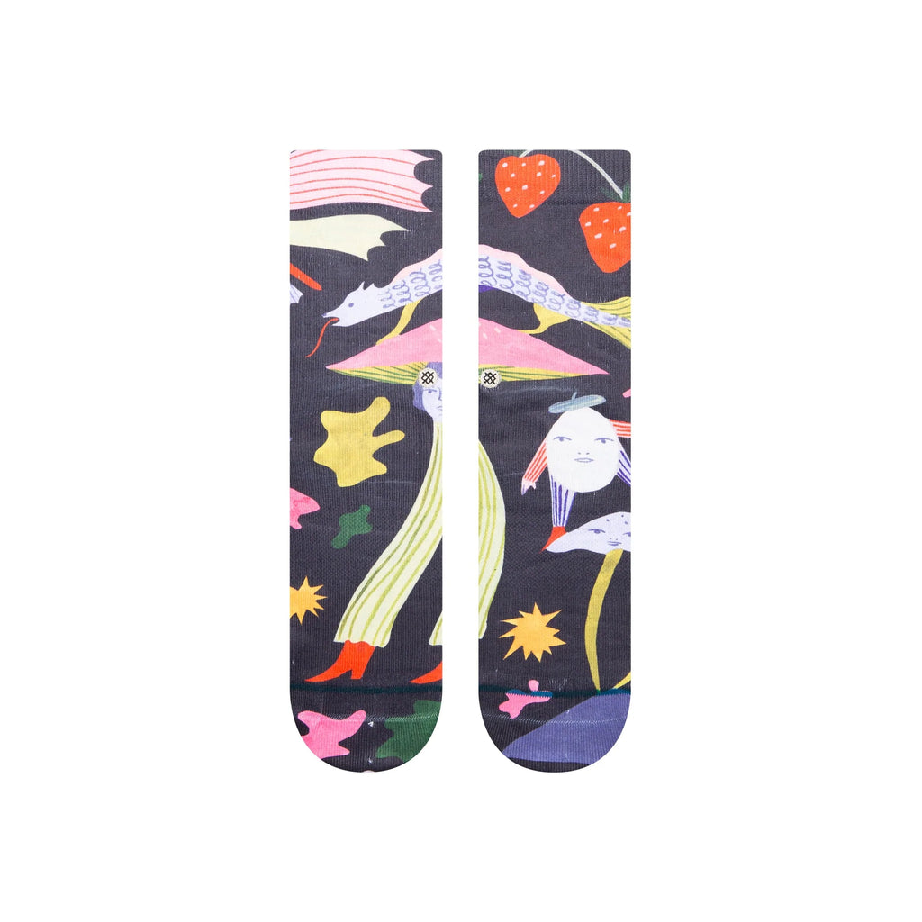 Estee Preda Night Of The Salamander Crew Socks