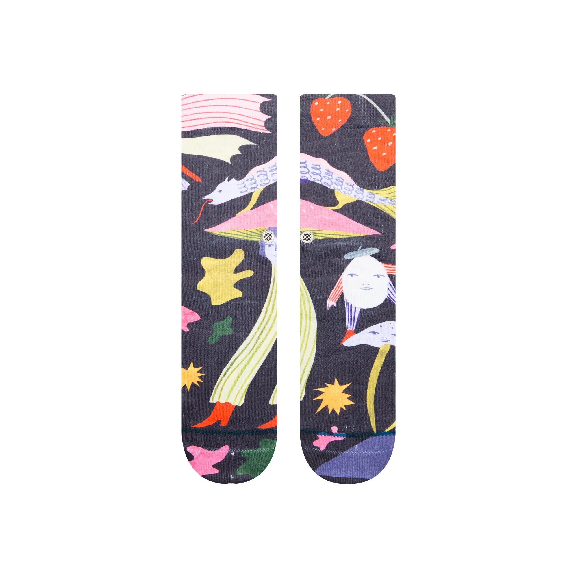 Estee Preda Night Of The Salamander Crew Socks