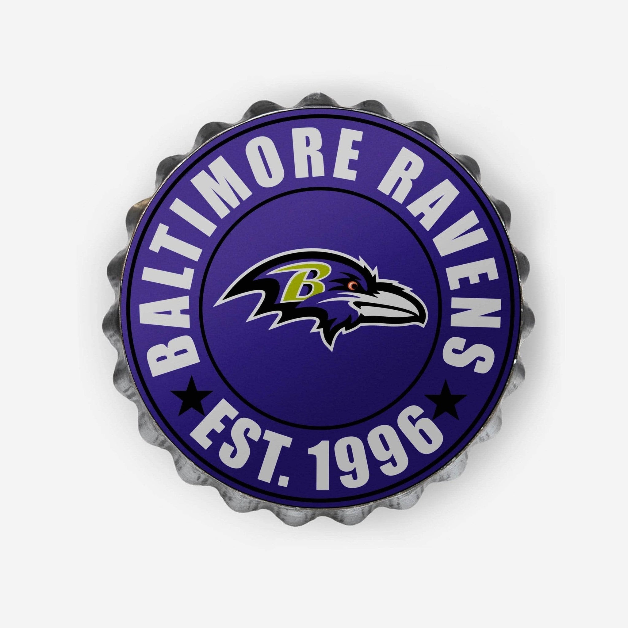 NFL Bottle Cap Wall Logo