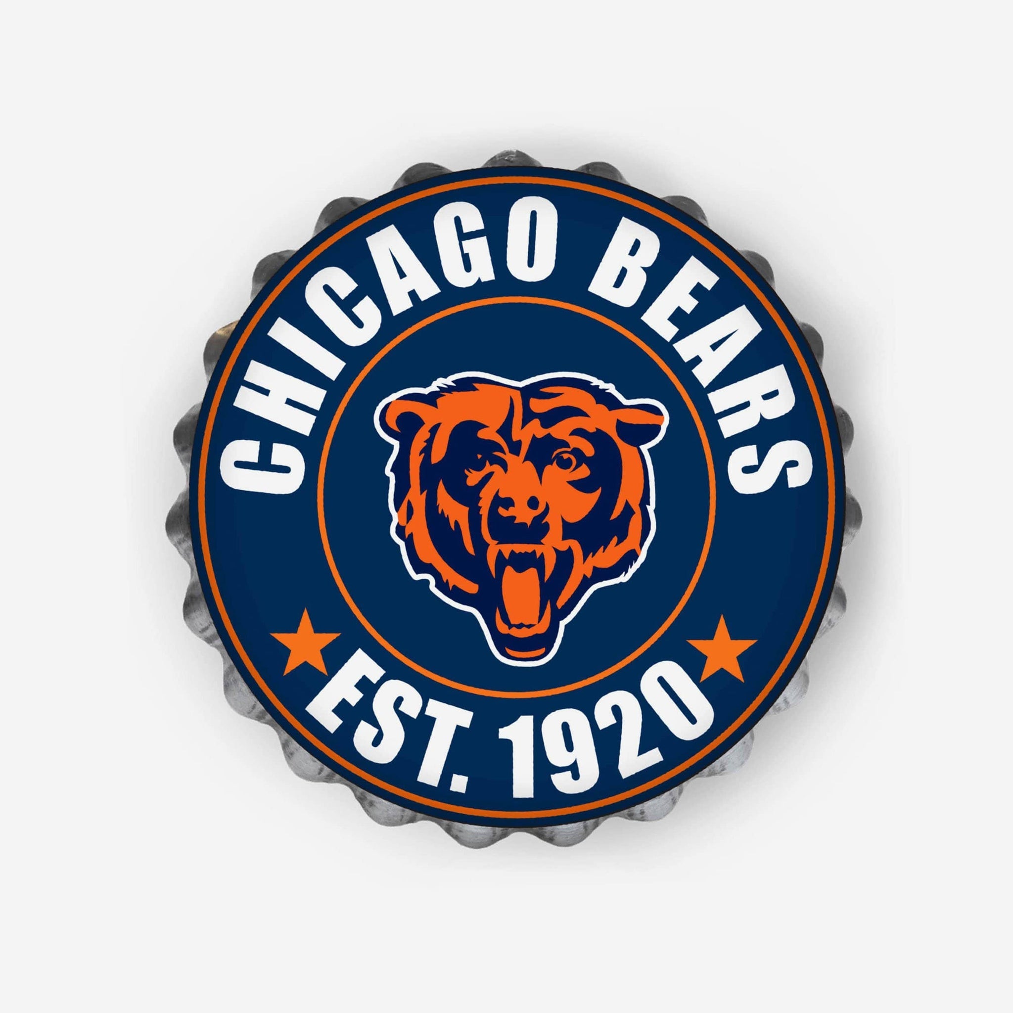 NFL Bottle Cap Wall Logo