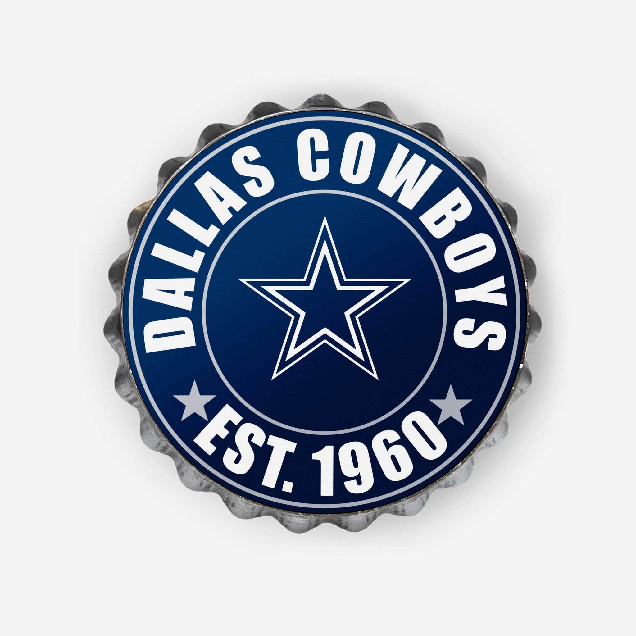 NFL Bottle Cap Wall Logo