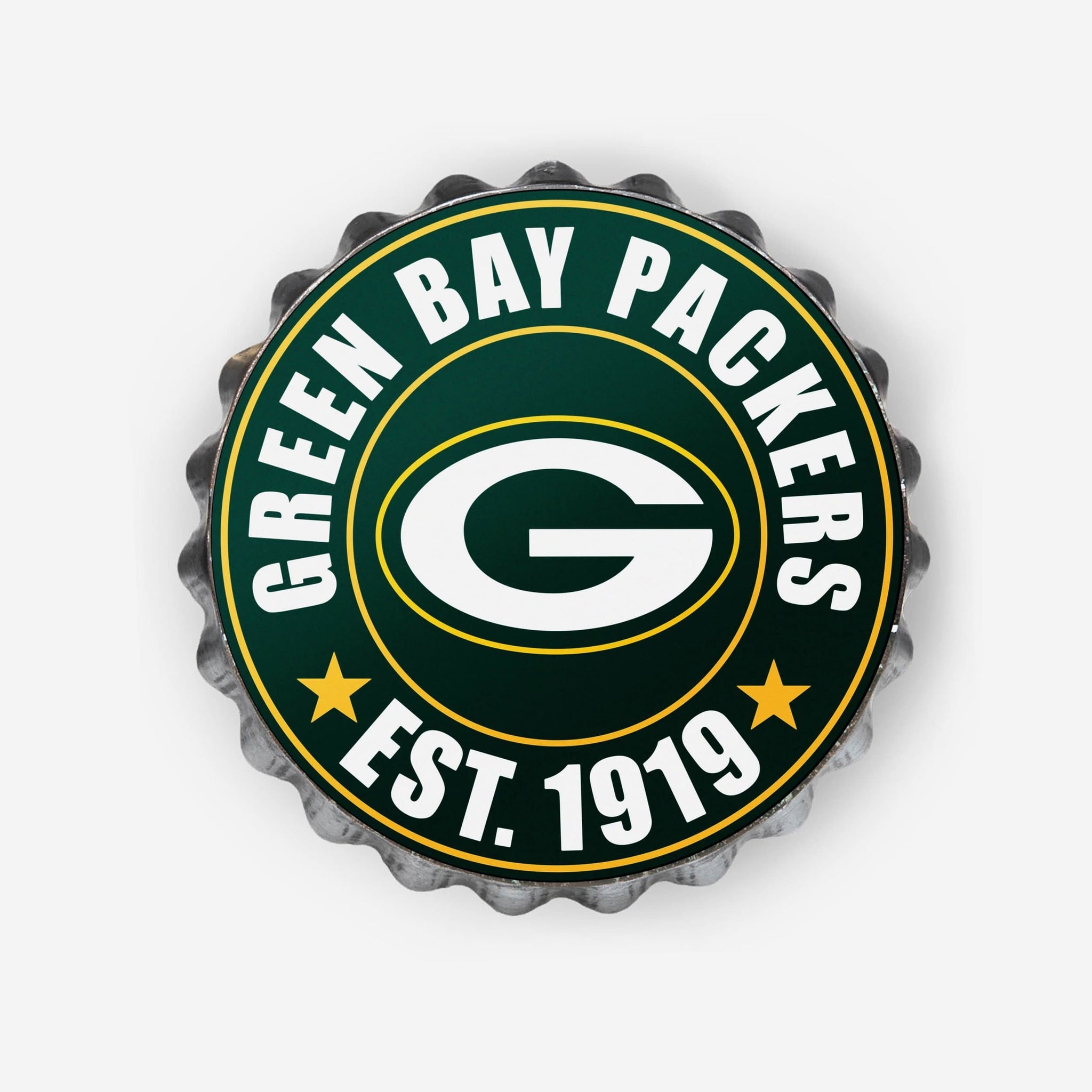 NFL Bottle Cap Wall Logo