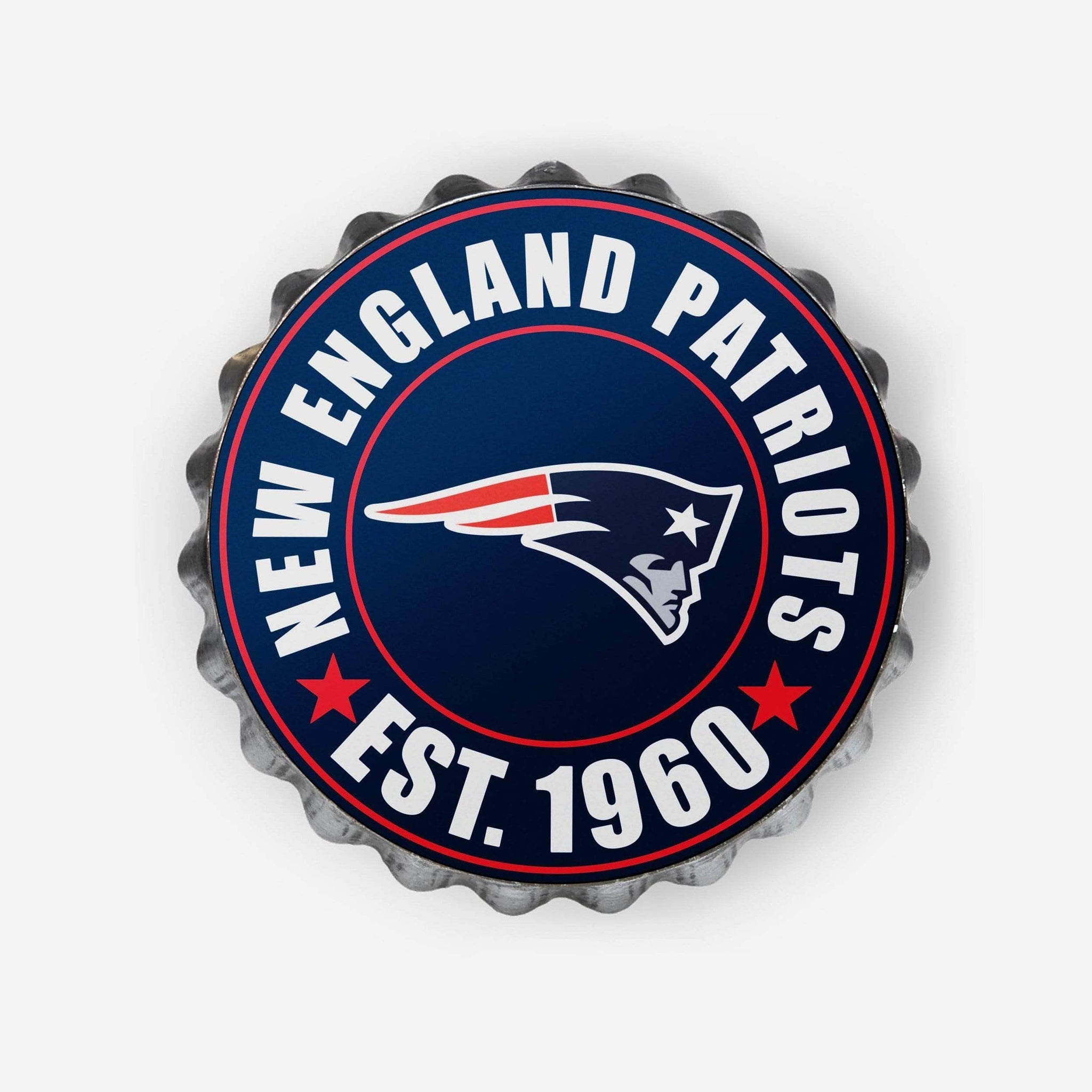 NFL Bottle Cap Wall Logo
