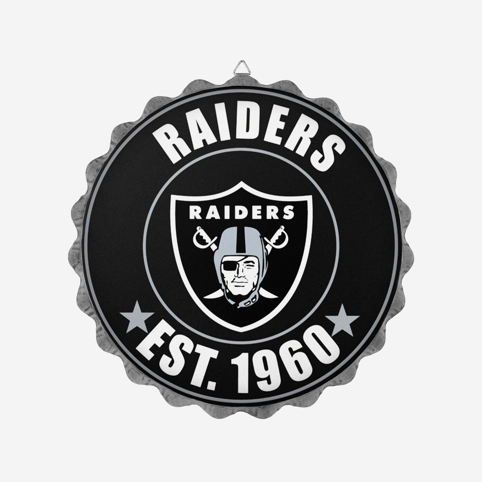 NFL Bottle Cap Wall Logo