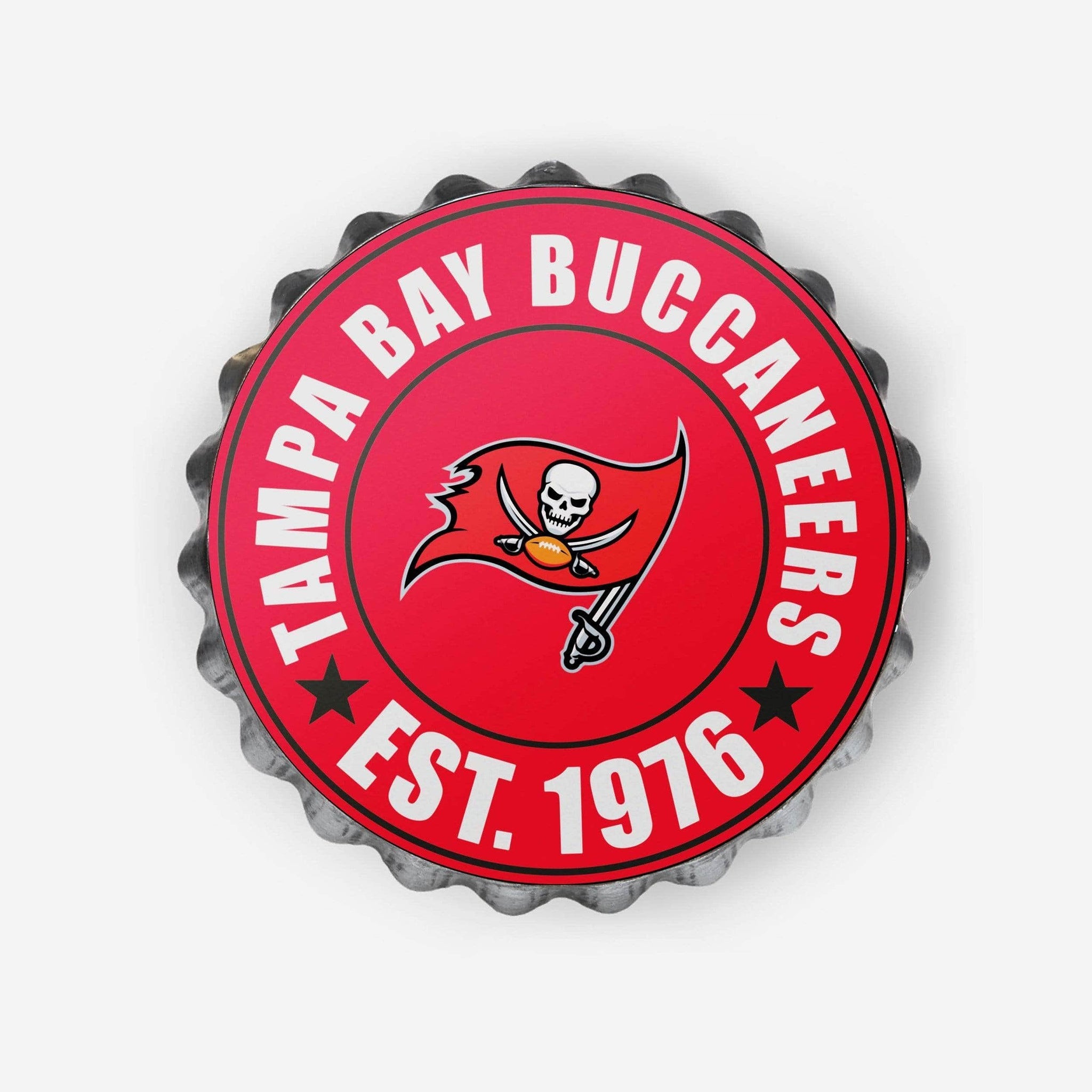 NFL Bottle Cap Wall Logo