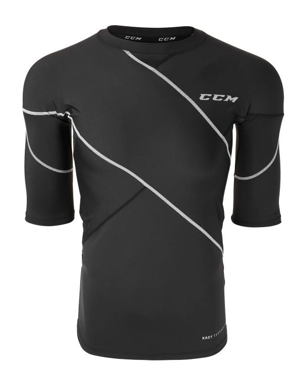 X-Act Panel Short Sleeve Compression Shirt