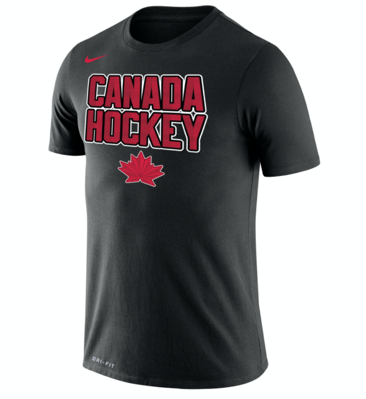 TEAM CANADA DRI FIT LEGEND OLYMPIC 22 YOUTH T-SHIRT