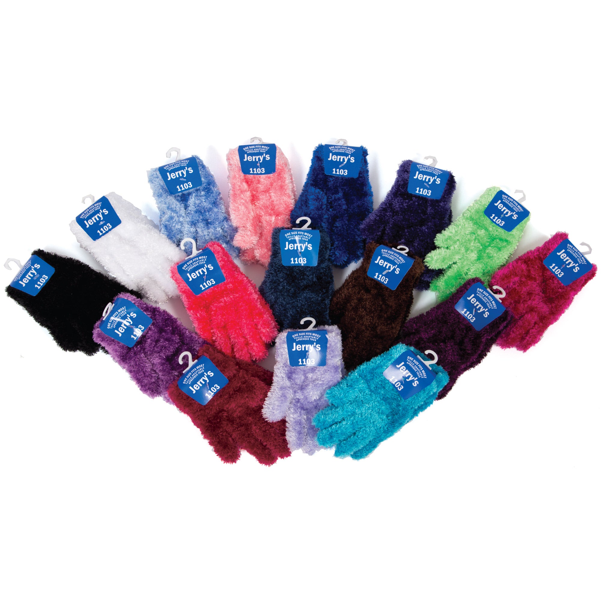 Furry Mini Skating Gloves