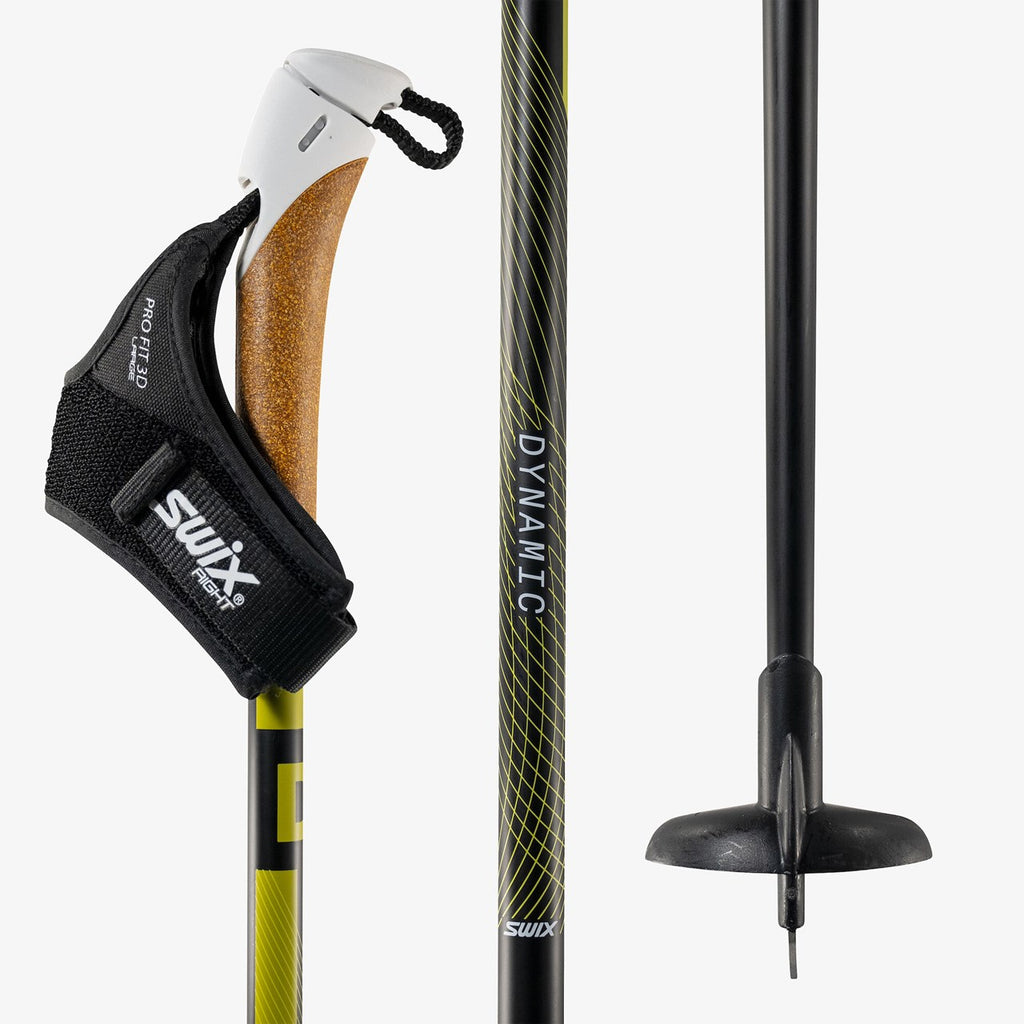 Swix Dynamic D3 Just Click Cross Country Ski Poles