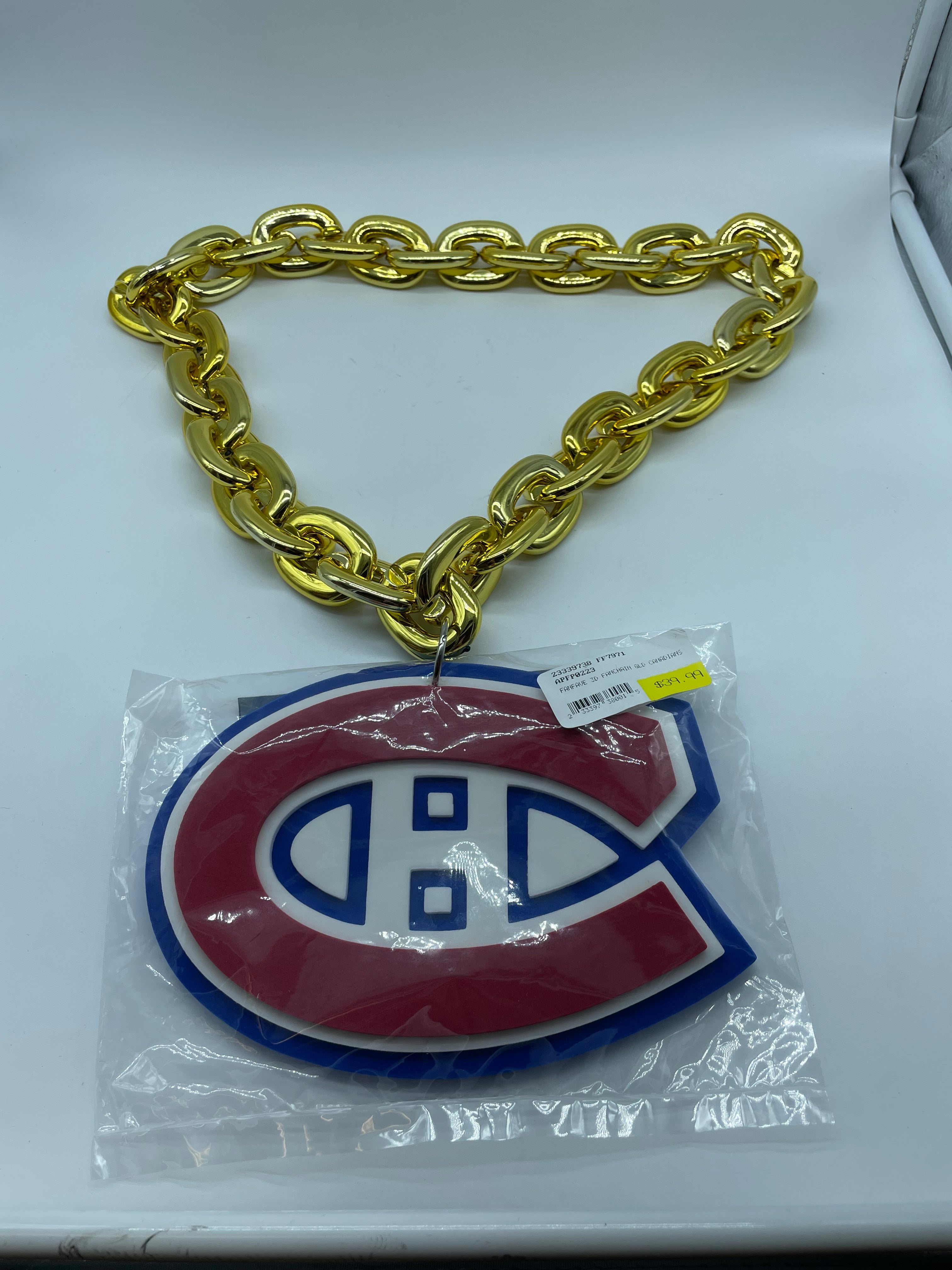 Collier WinCraft NFL Fanchain XXL med skumhänge Collier WinCraft NFL Fanchain XXL med skumhänge