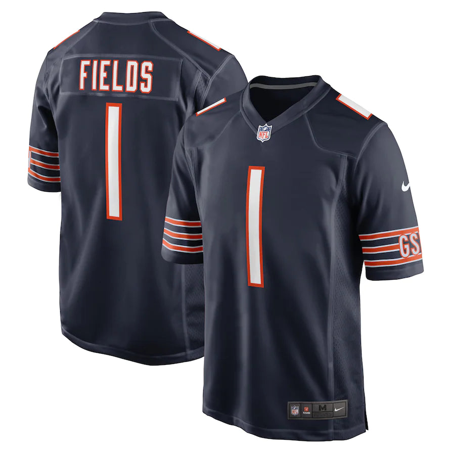 Game Jersey Chicago Bears Justin Fields