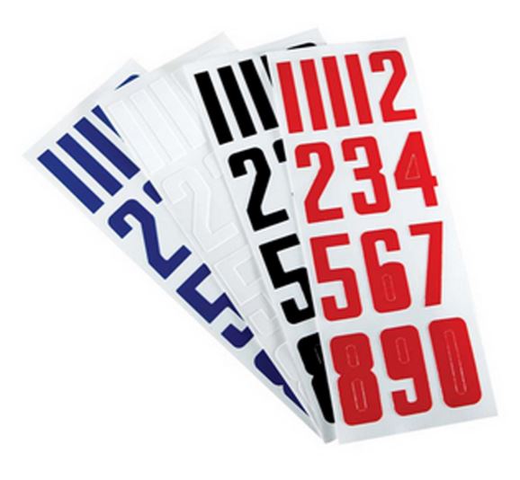 Hockey Helmet Numbers Sitckers