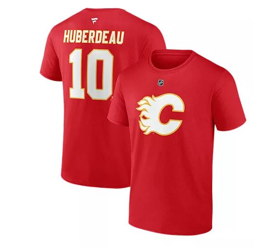 Authentic Stack T-Shirt Calgary Flames Huberdeau