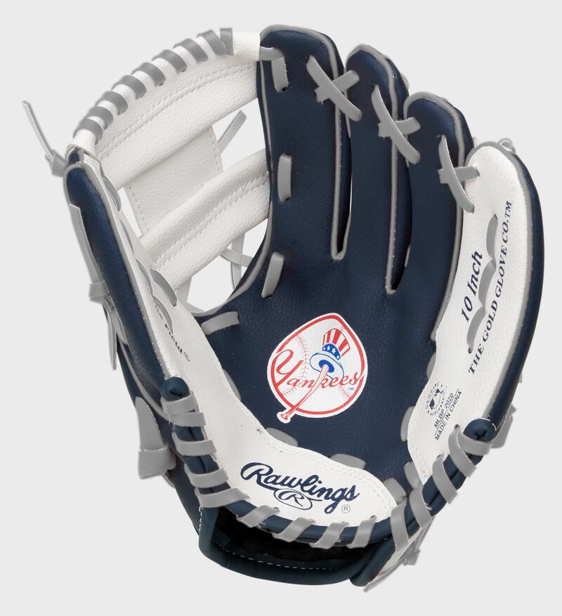 Toronto Blue Jays 10-Inch Team Logo Glove, Youth Pro Taper, I-Web, Conventional Back