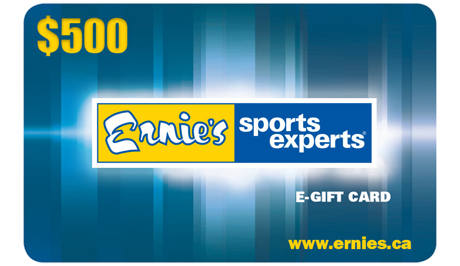 Ernie's Sports Experts E-Gift Card