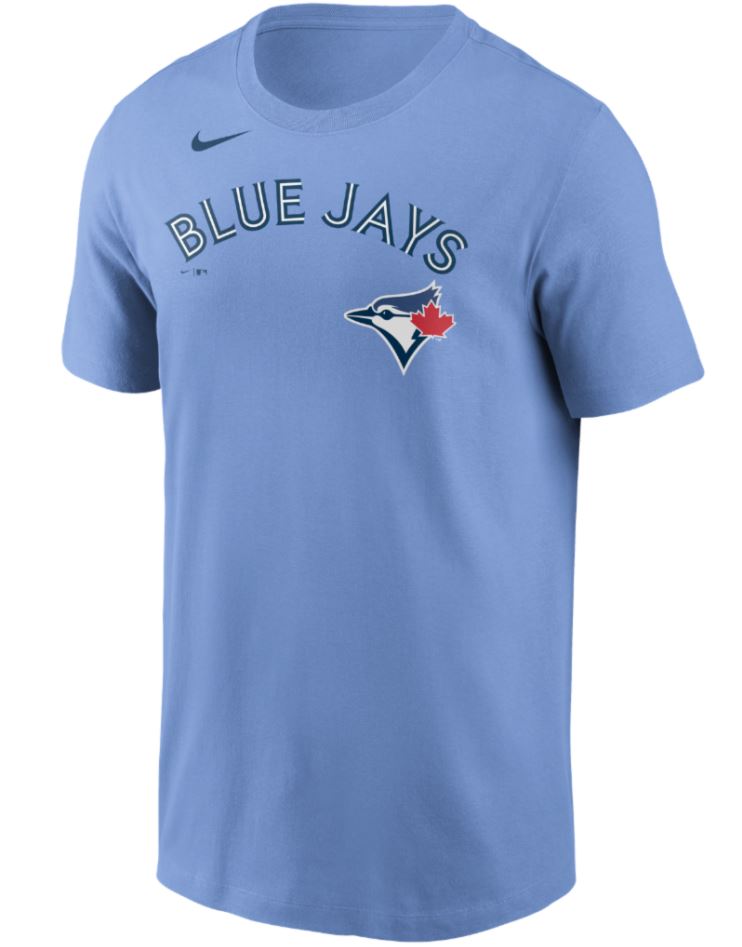 Name & Number Player Blue Jays T-Shirt
