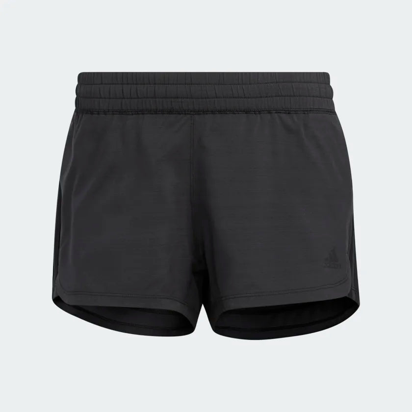 Adidas Women s Pacer 3 Stripes Woven Heather Shorts Ernie s Sports Experts