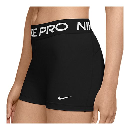 Nike Pro Training 3 inch shorts with mesh inserts in black