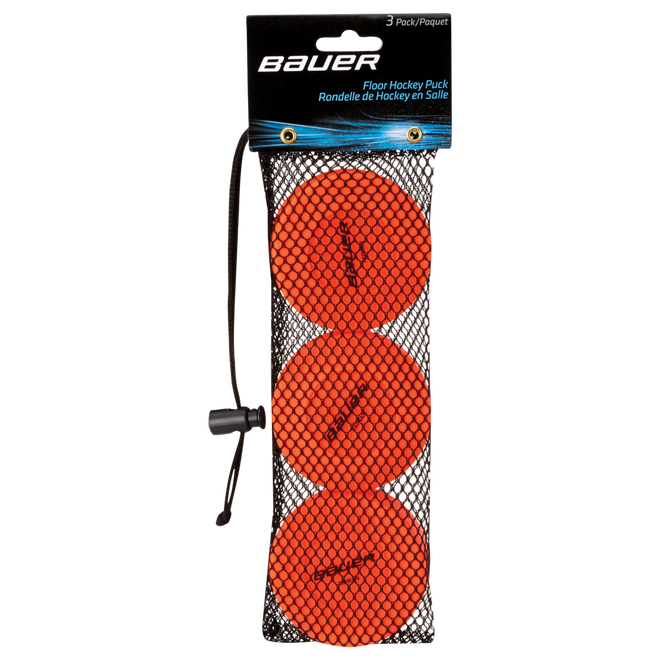 Floor Hockey Pucks - 3 Pack