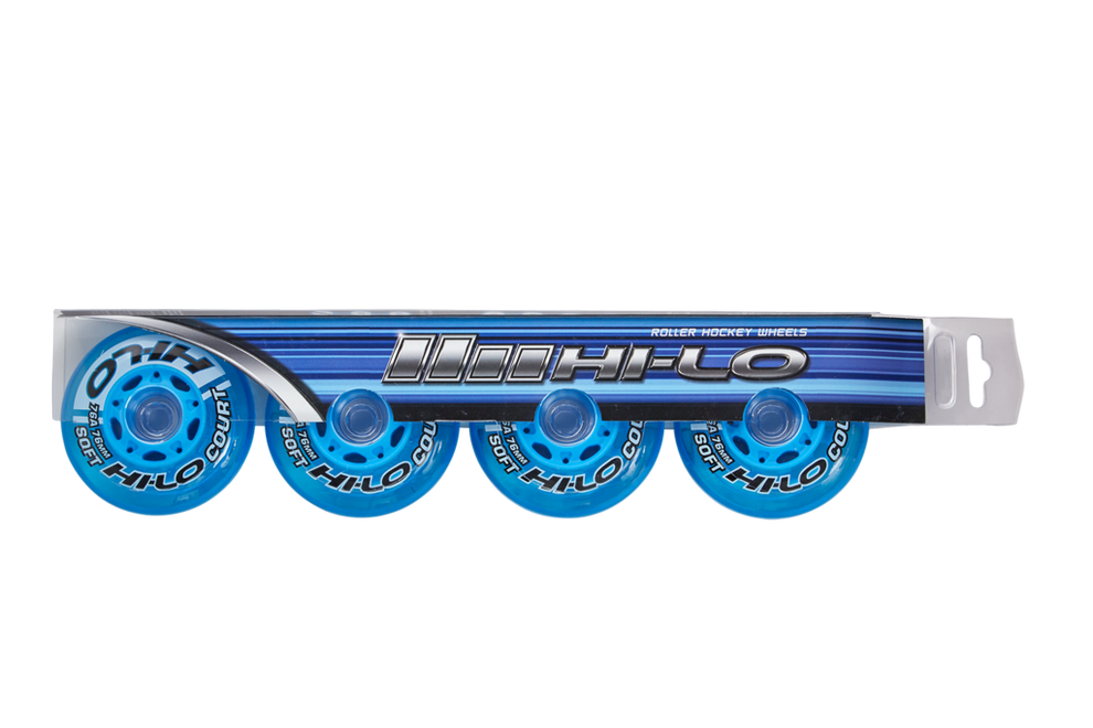 HI-LO Court Inline Wheels - 4 Pack